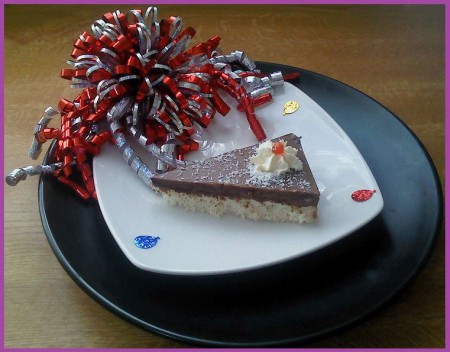 PA22 /  coconut slice with coffee cream / £ 1,65